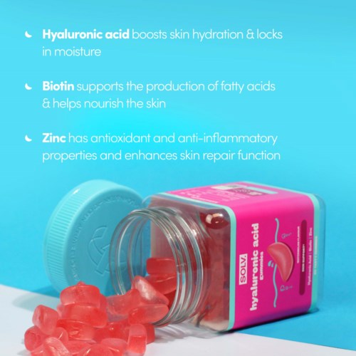SOLV Hyaluronic Acid Gummies 60 pcs