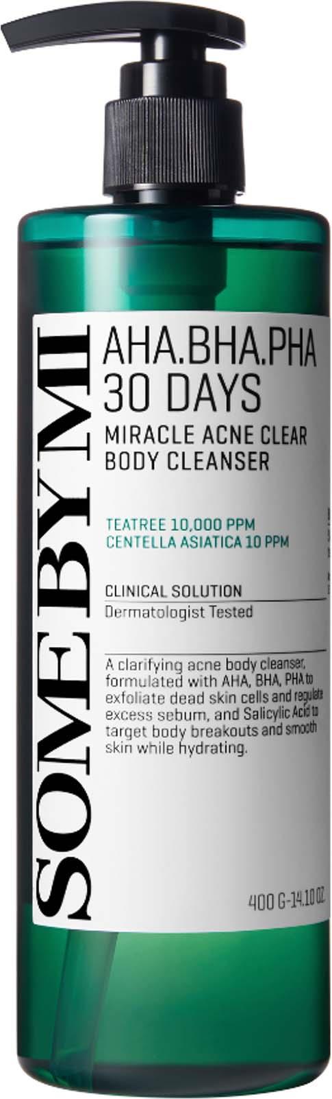 SOME BY MI AHA BHA PHA 30 Days Miracle Acne Clear Body Cleanser 400 g