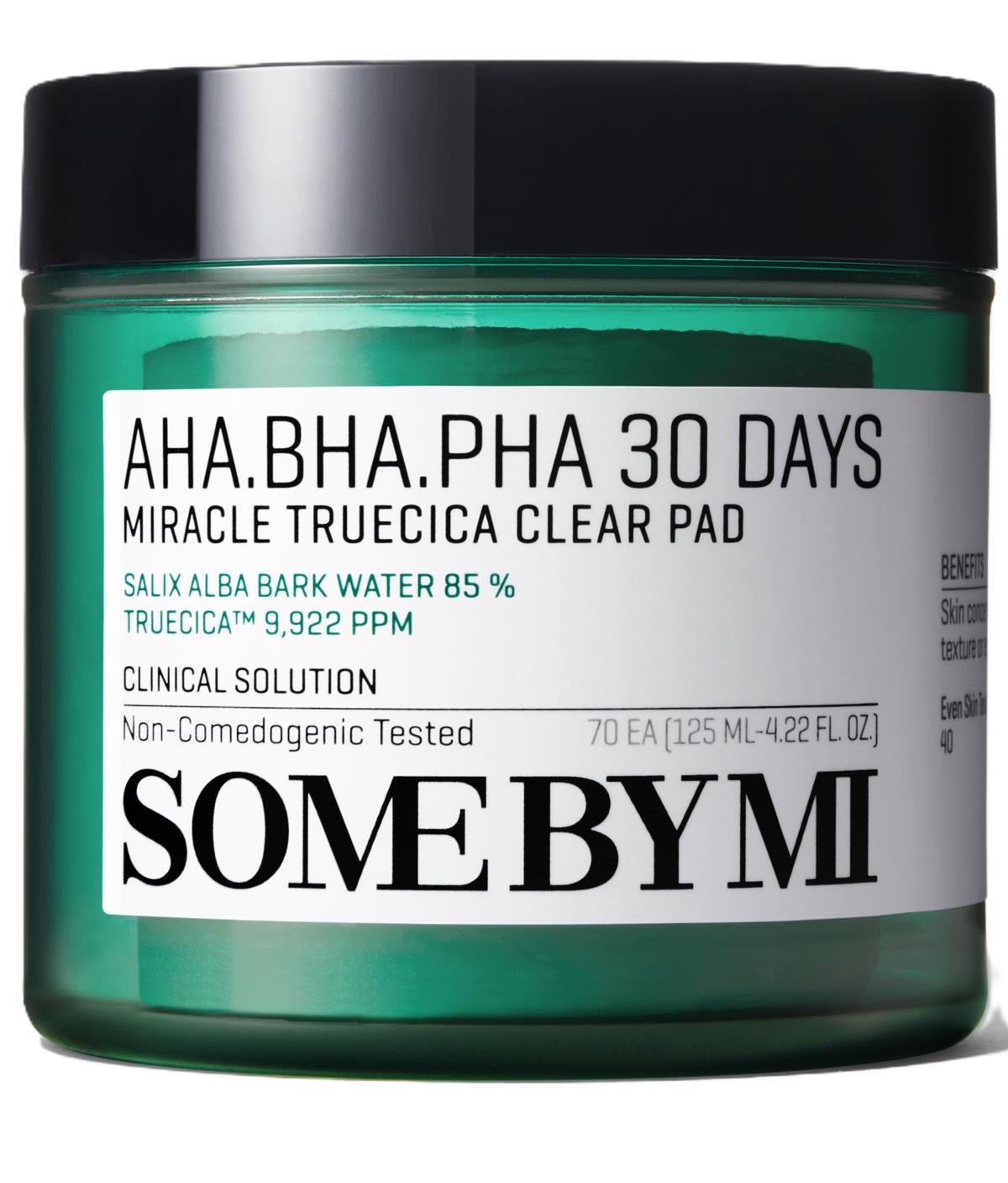 SOME BY MI AHA-BHA-PHA 30 Days Miracle Truecica Clear Pads 70 Pcs ...
