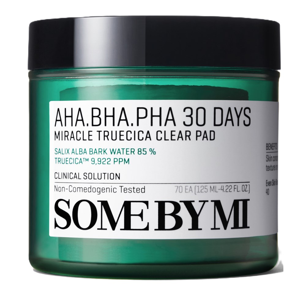 SOME BY MI SOME BY MI AHA-BHA-PHA 30 Days Miracle Truecica Clear Pads 70 Pcs