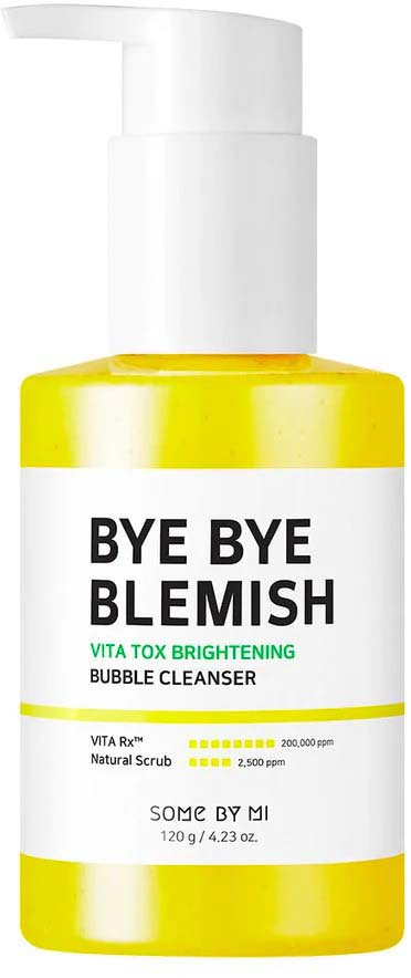 Buy Some By Mi Bye Bye Blemish Vita Tox Brightening Bubble Cleanser 120g ·  Macau