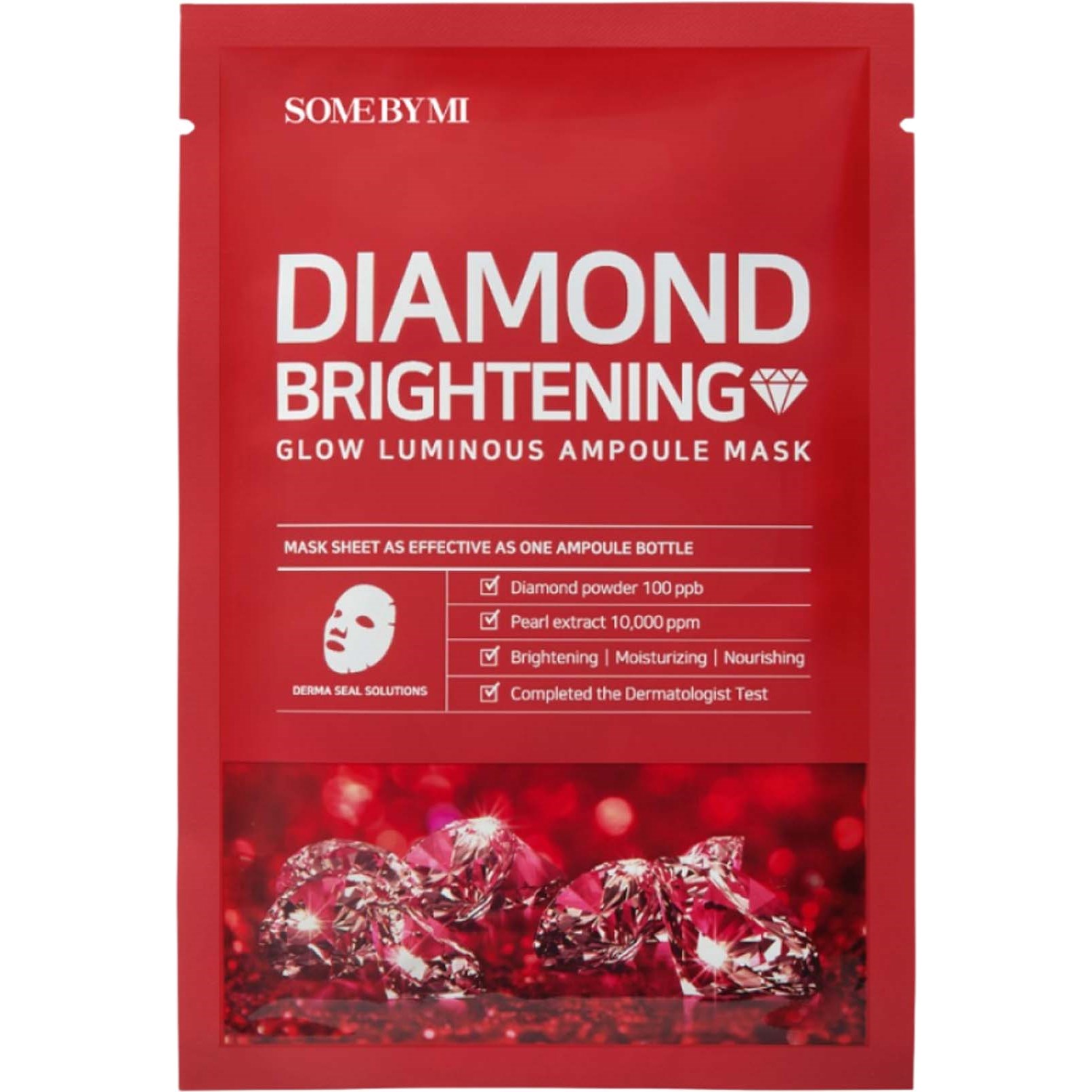 SOME BY MI Diamond Brightening Glow Luminous Ampoule Mask 50 ml