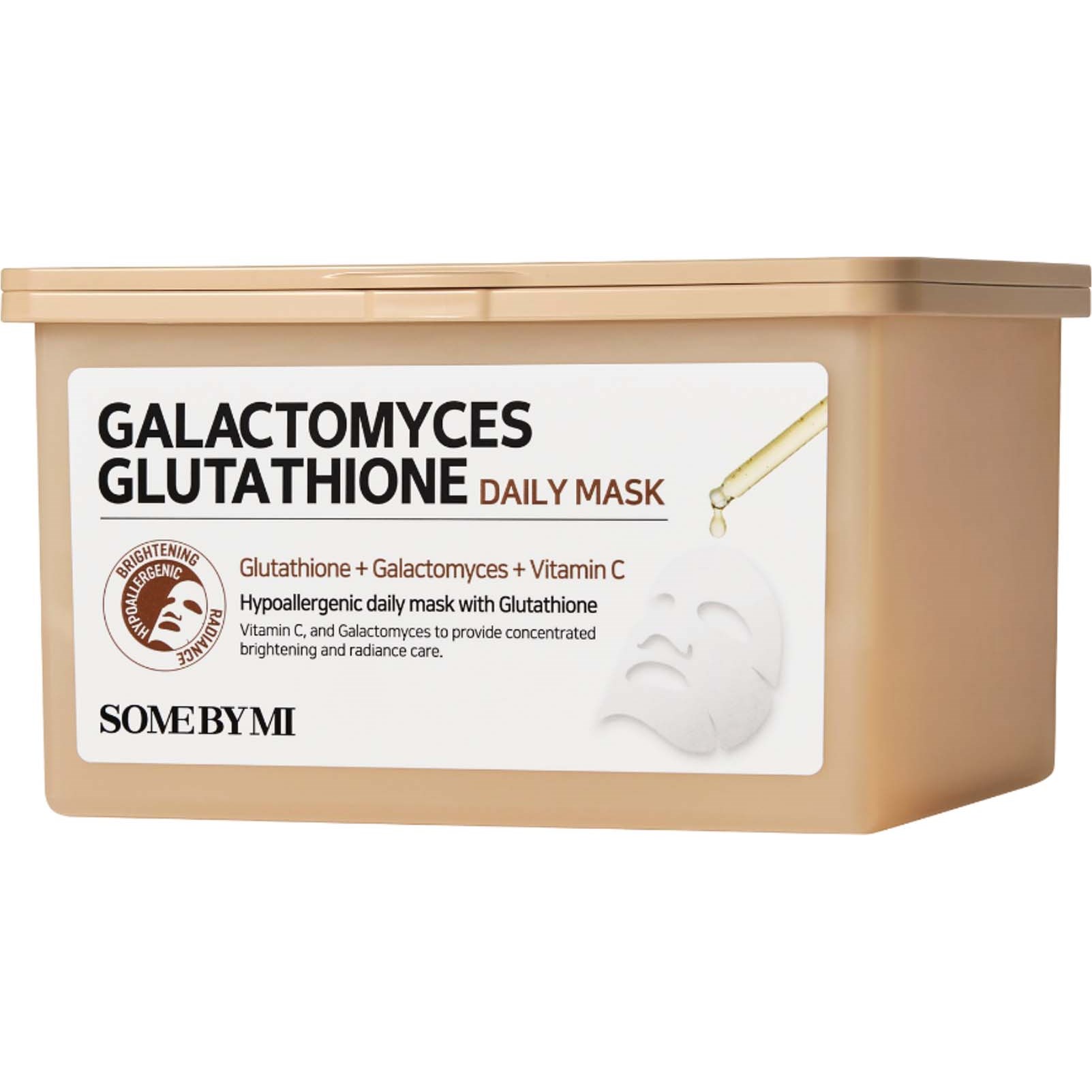 Some By Mi Galactomyces Glutathione Daily Mask 30 stk. ark