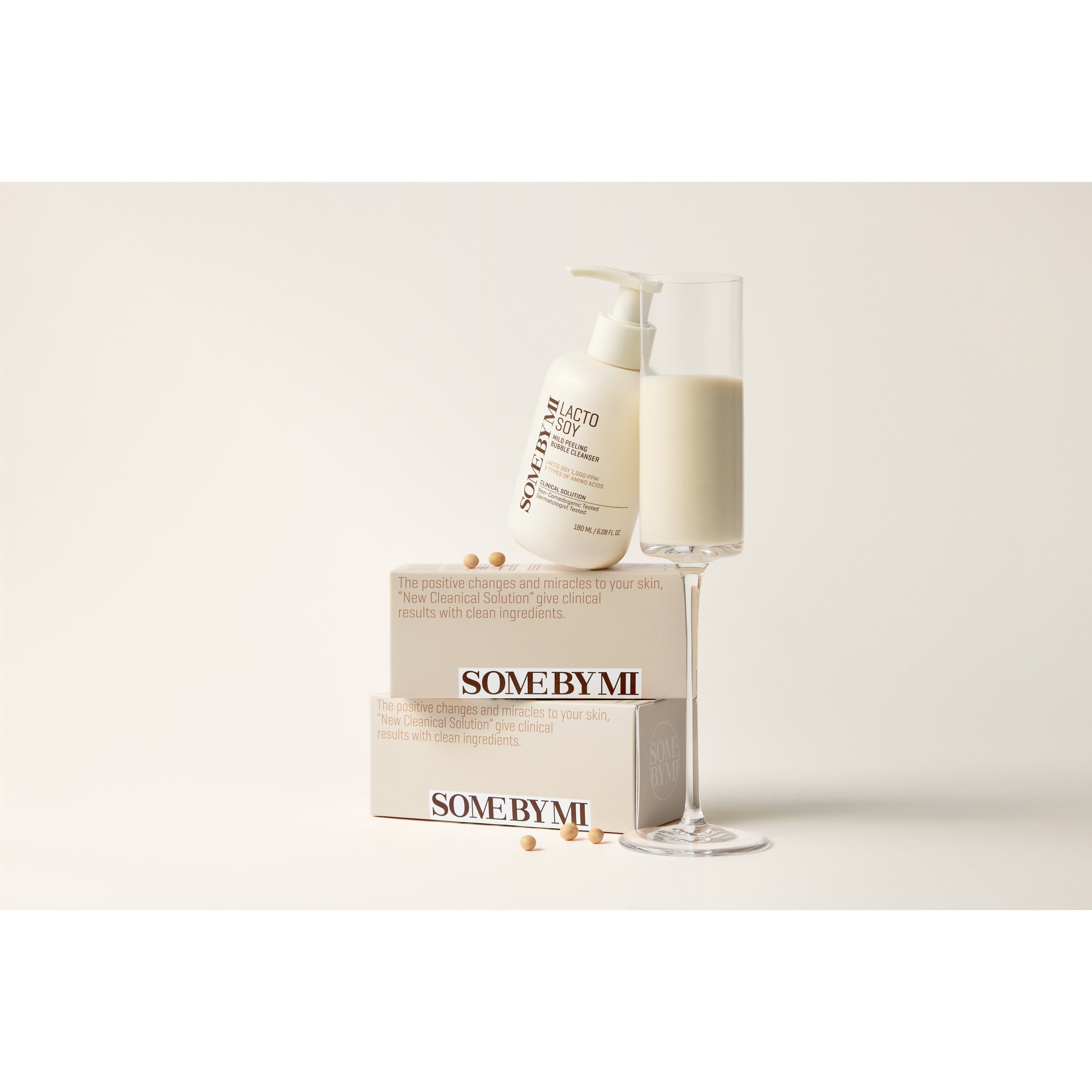 SOME BY MI Lactosoy Mild Bubble Peeling Cleanser 180 ml (obrázok 4)