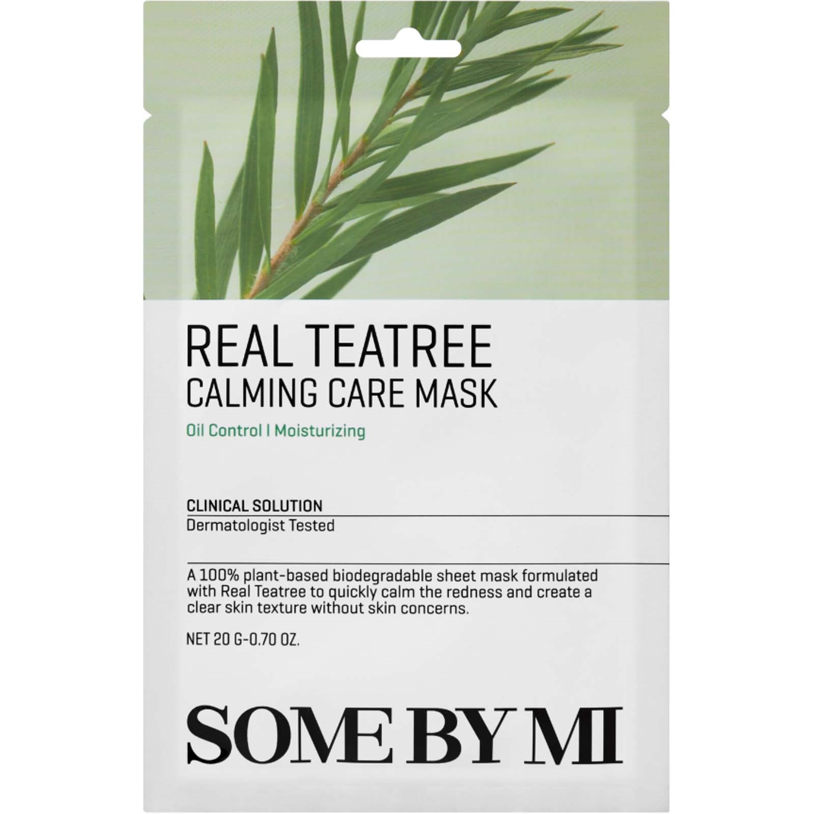 Some By Mi SOME BY MI Real Teatree Calming Care Mask 20 g parfym