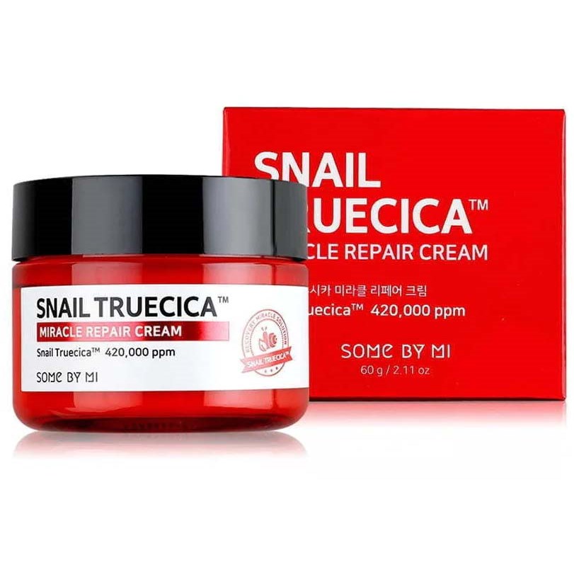 Alternativ bild 1 för SOME BY MI_Snail TrueCICA Miracle Repair Cream revitalizing cream with black snail mucin 60ml