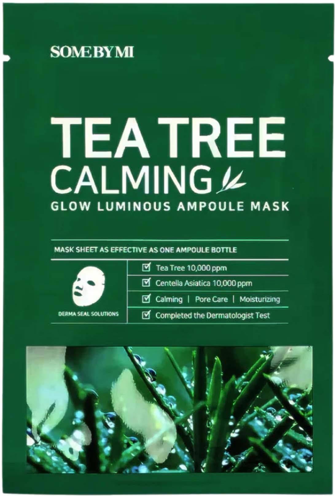 SOME BY MI Tea Tree Calming Glow Luminous Ampoule Mask