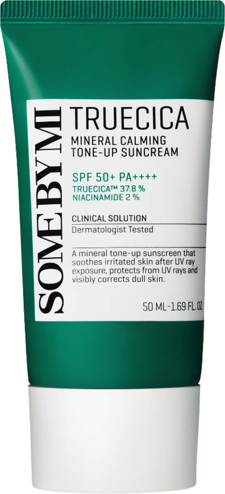 SOME BY MI Truecica Mineral Calming Tone-up Suncream SPF 50+ PA++++ 50 ml