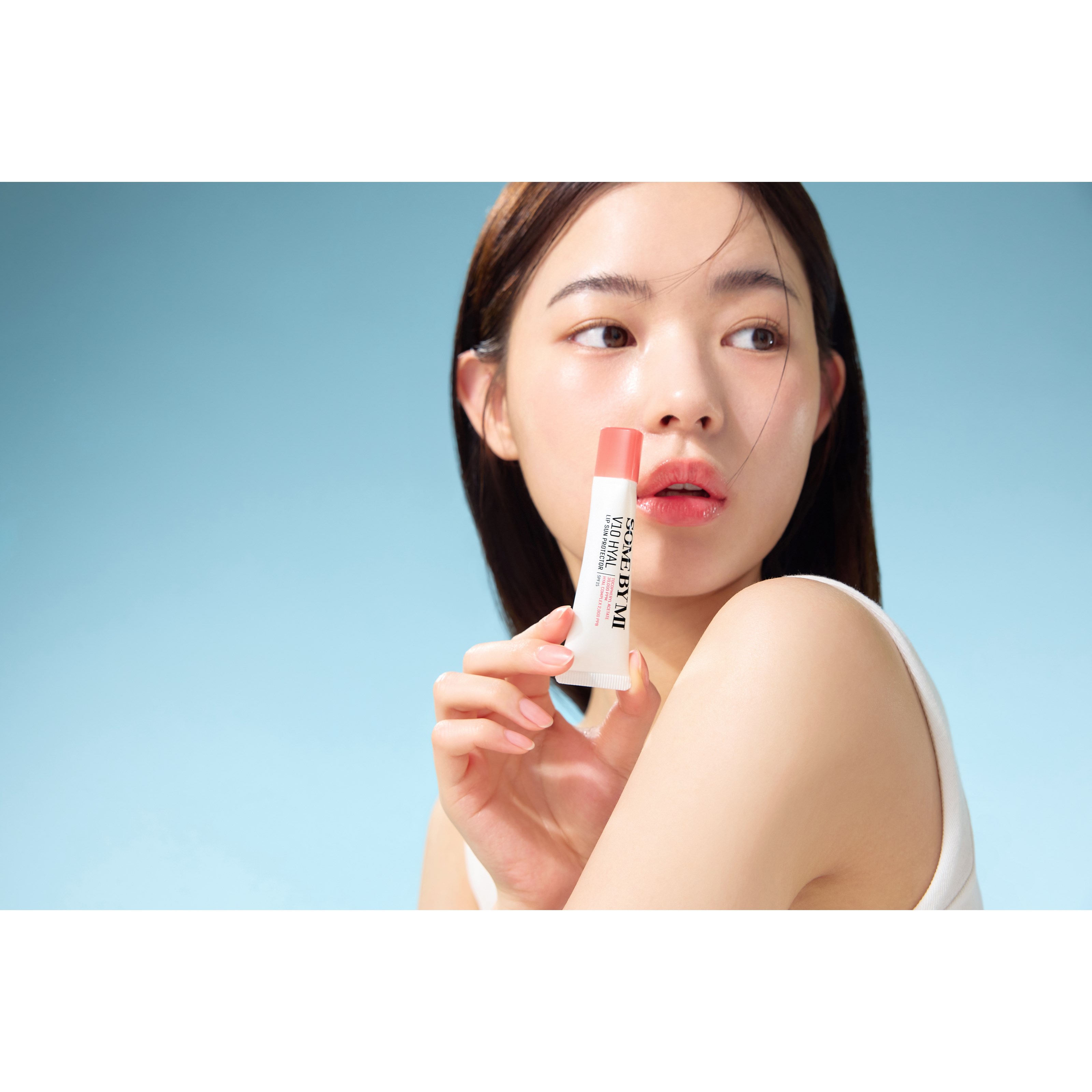 SOME BY MI V10 Hyal Lip Protector SPF15 Rosy (obrázok 3)