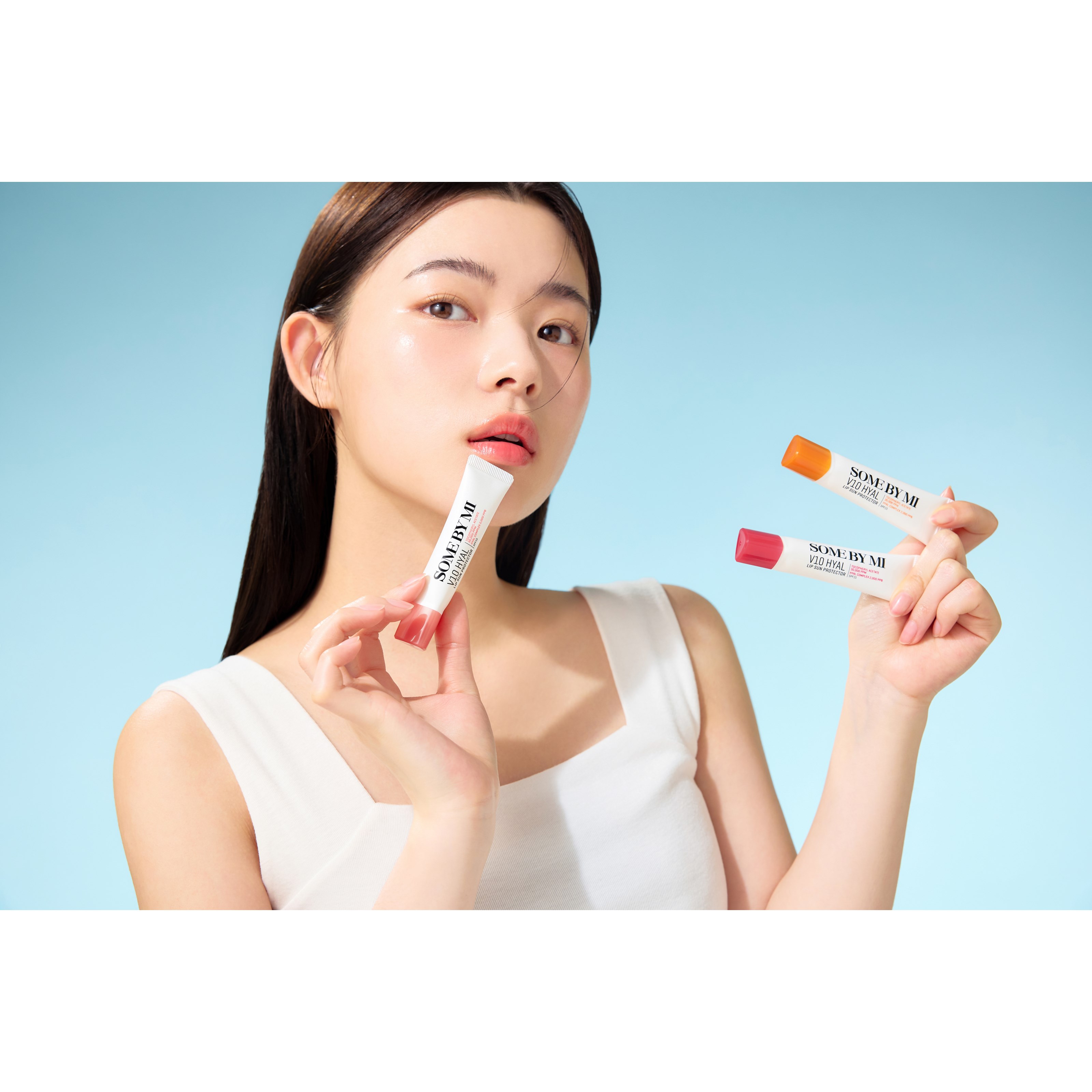 SOME BY MI V10 Hyal Lip Protector SPF15 Rosy (obrázok 4)