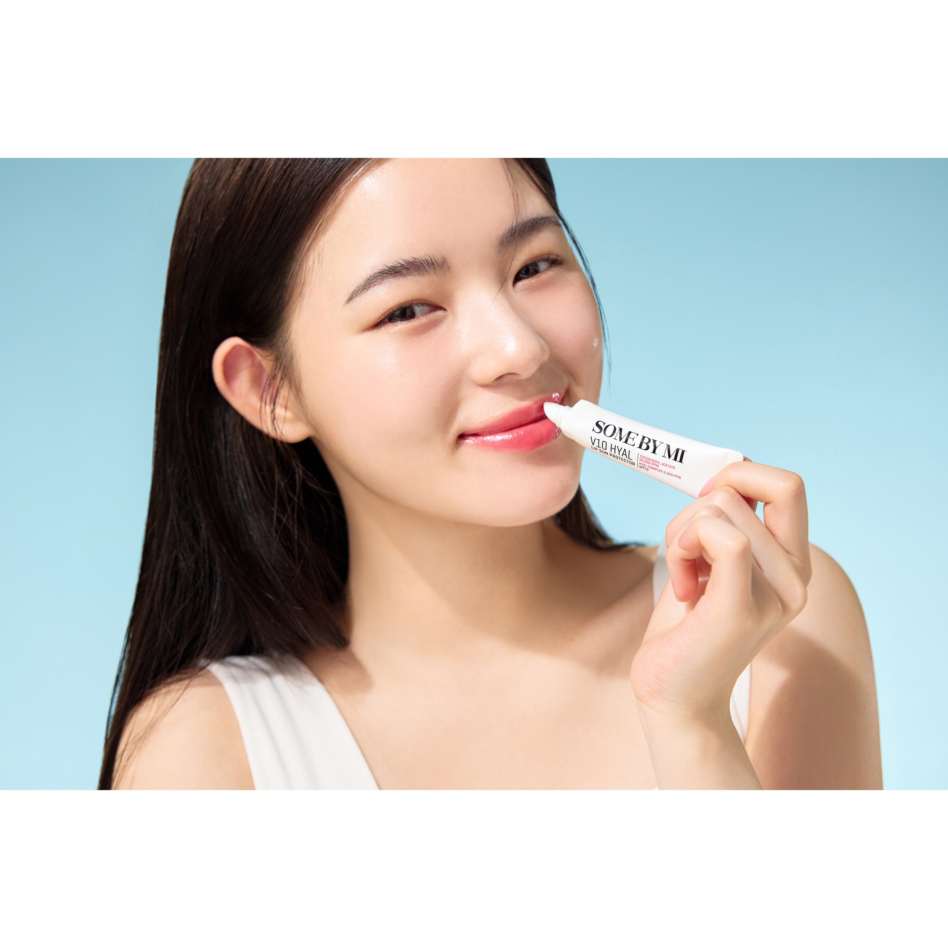 SOME BY MI V10 Hyal Lip Protector SPF15 Berry (obrázok 7)