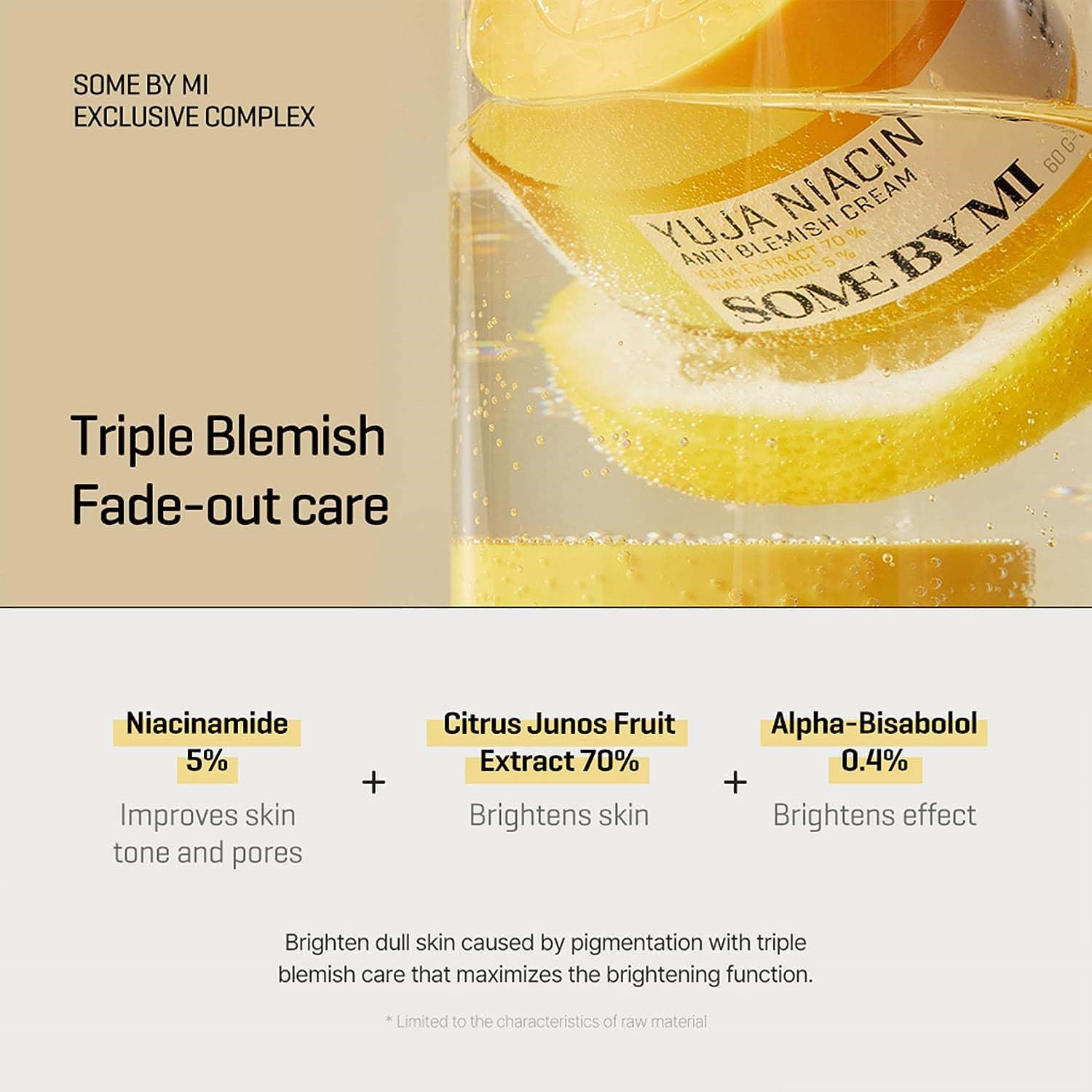 SOME BY MI Yuja Niacin Anti Blemish Cream 60 g (obrázok 4)