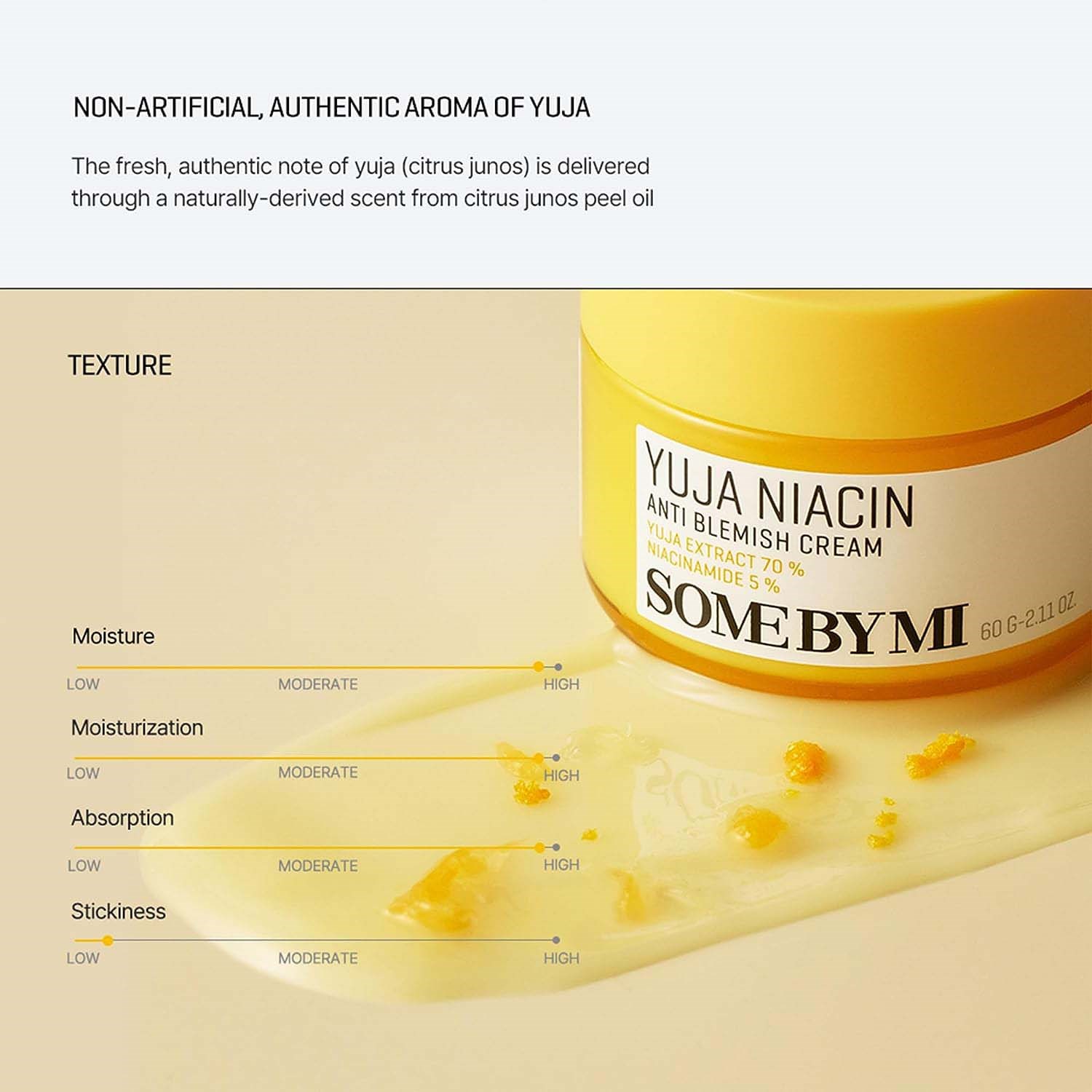 SOME BY MI Yuja Niacin Anti Blemish Cream 60 g (obrázok 5)
