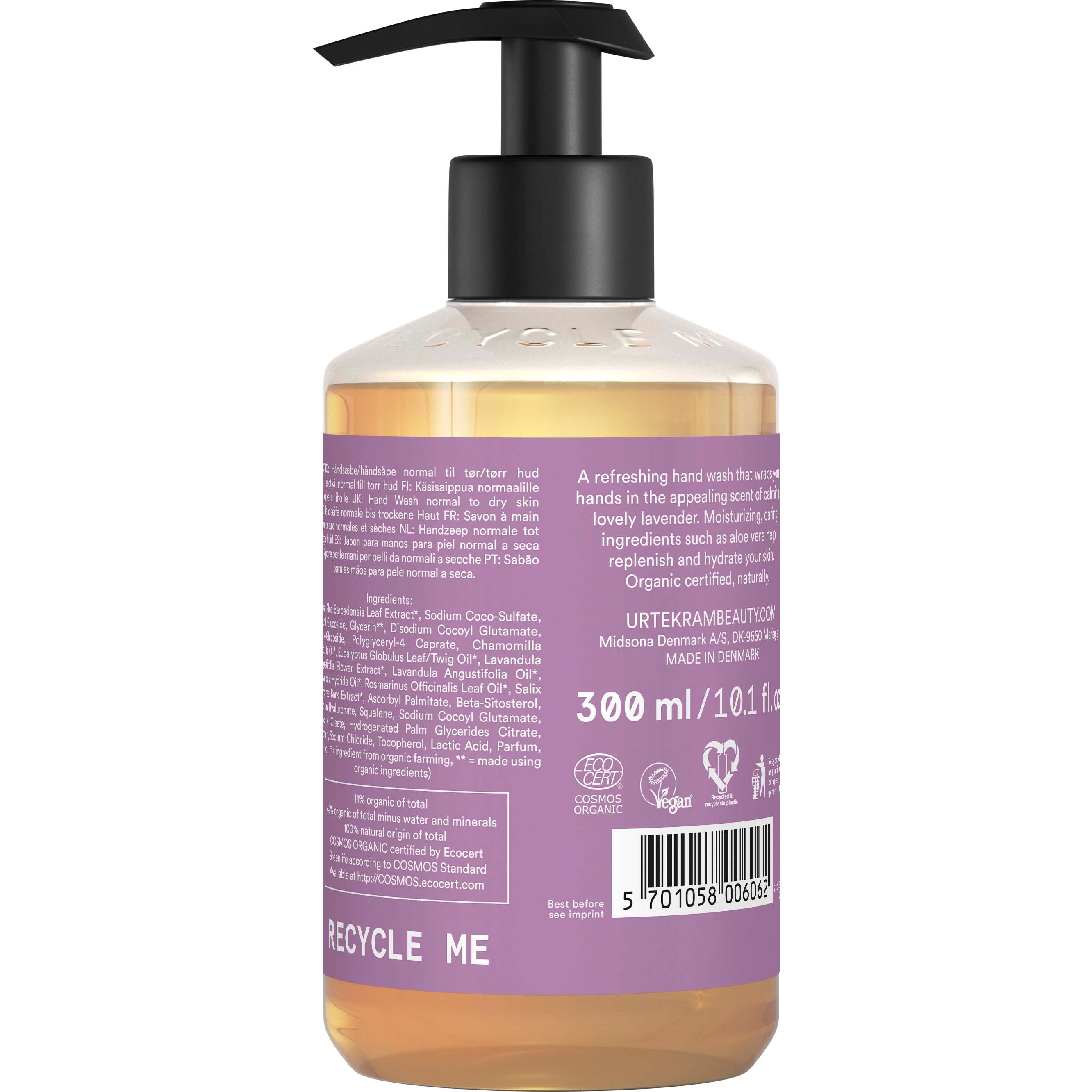 Alternativ bild 1 för Urtekram Tune In Soothing Lavender Soothing Lavender Hand Wash  300 ml