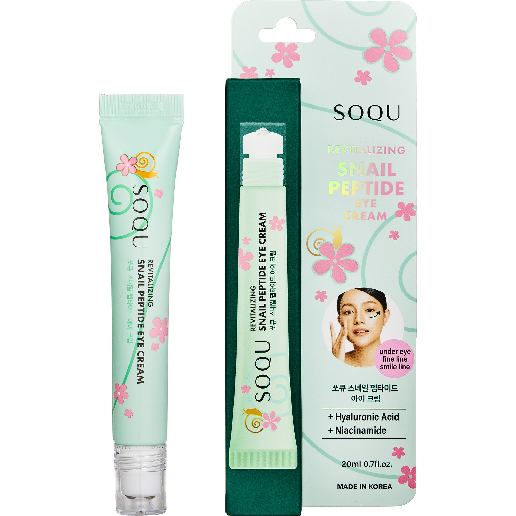 SOQU Snail Peptide Eye Cream 20 ml