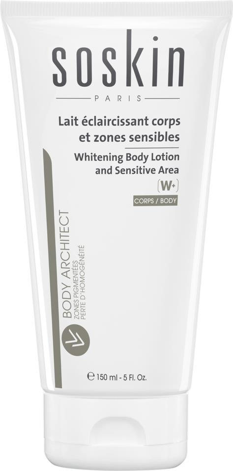 SOSkin Body Arhitect Whitening Body Lotion And Sensitive Area 150ml