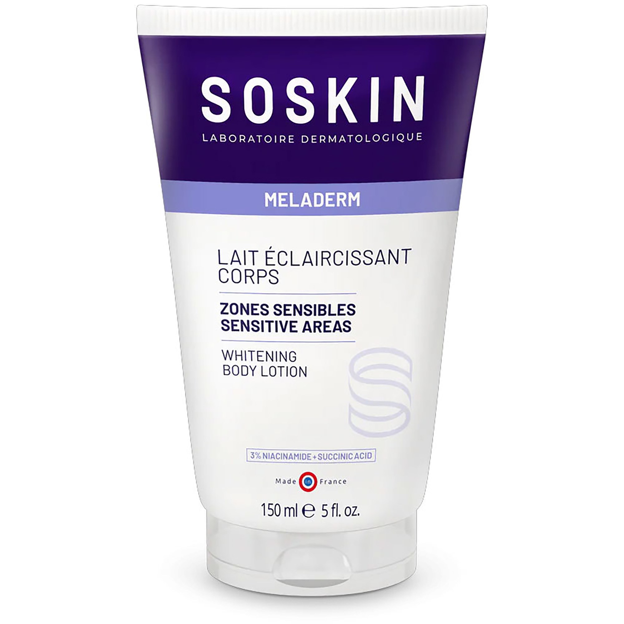 SOSkin Body Architect Whitening Body Lotion And Sensitive Area 15