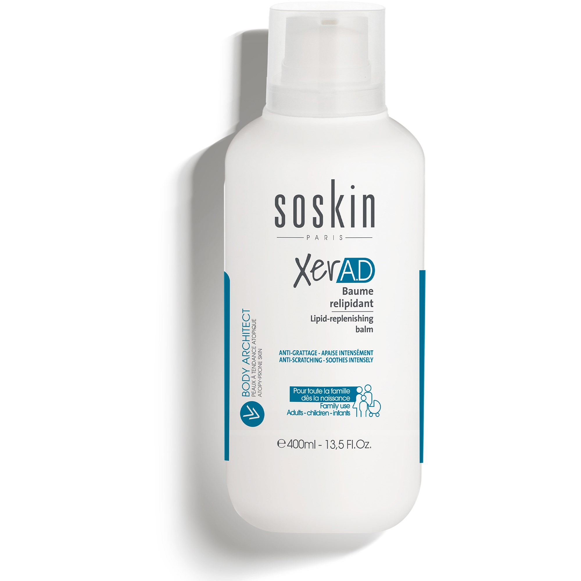 Läs mer om SOSkin Body Arhitect XerA.D Lipid-replenishing Balm 400 ml