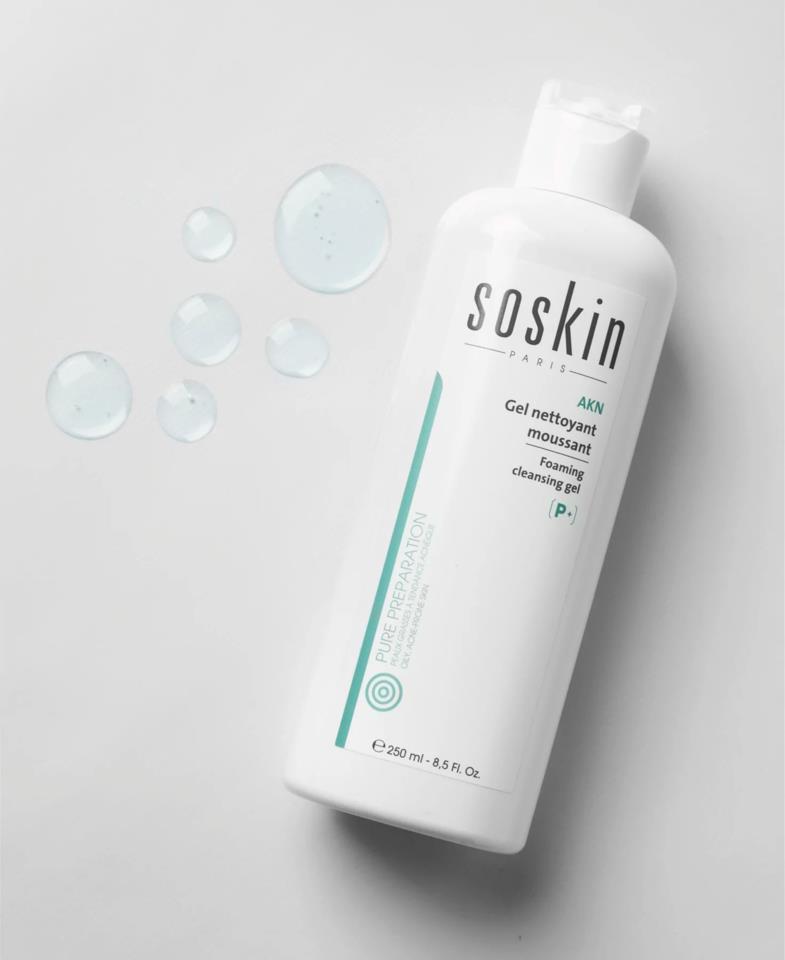 SOSkin Pure Preparations Akn Cleansing Foaming Gel 250ml