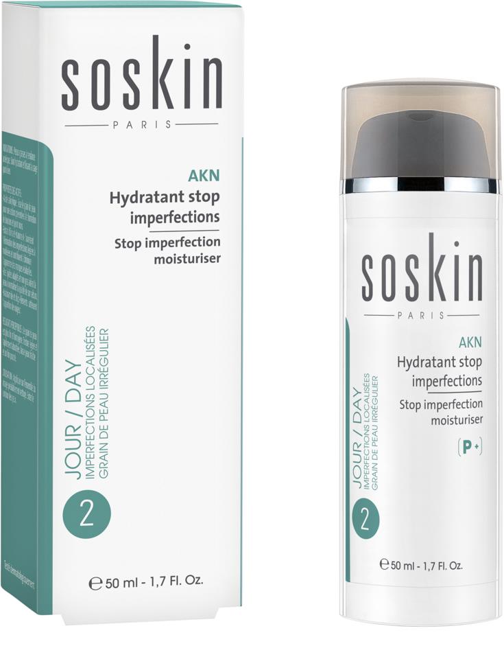 SOSkin Pure Preparations Akn Stop Imperfection Moisturizer 50ml
