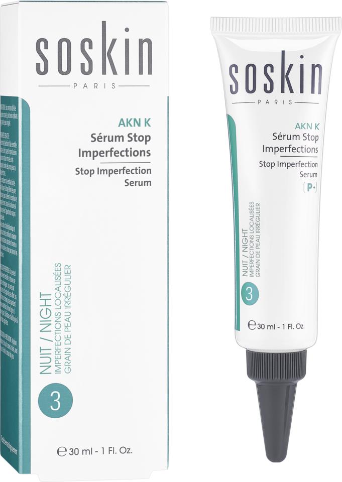 SOSkin Pure Preparations Akn Stop Imperfection Serum 30ml