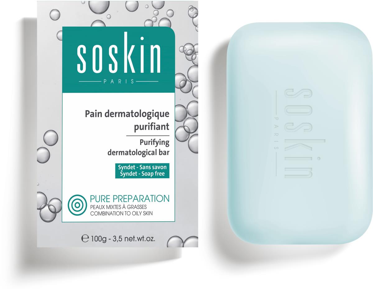 SOSkin Pure Preparations Purifying Dermatological Bar 100 g | lyko.com