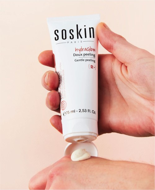 Пилинг для лица SOSkin Restorative Hydraglow Gentle Peeling нежный, 75 мл — фото 3