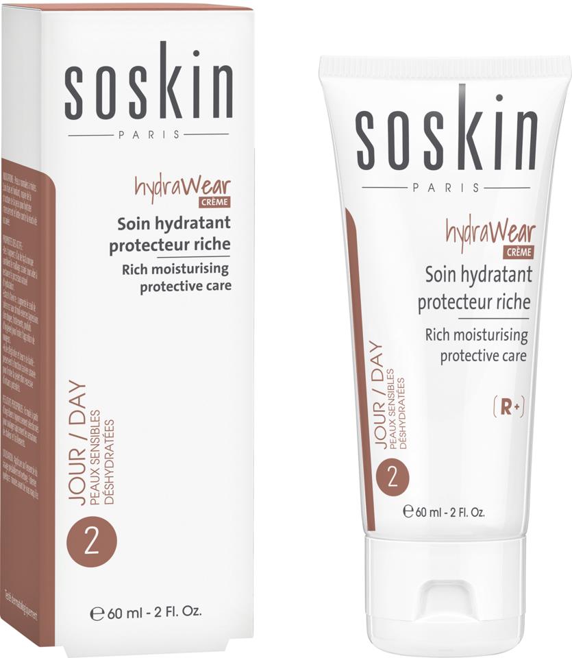 SOSkin Restorative Hydrawear Cream - Rich Moisturising Protecive Care 60 ml
