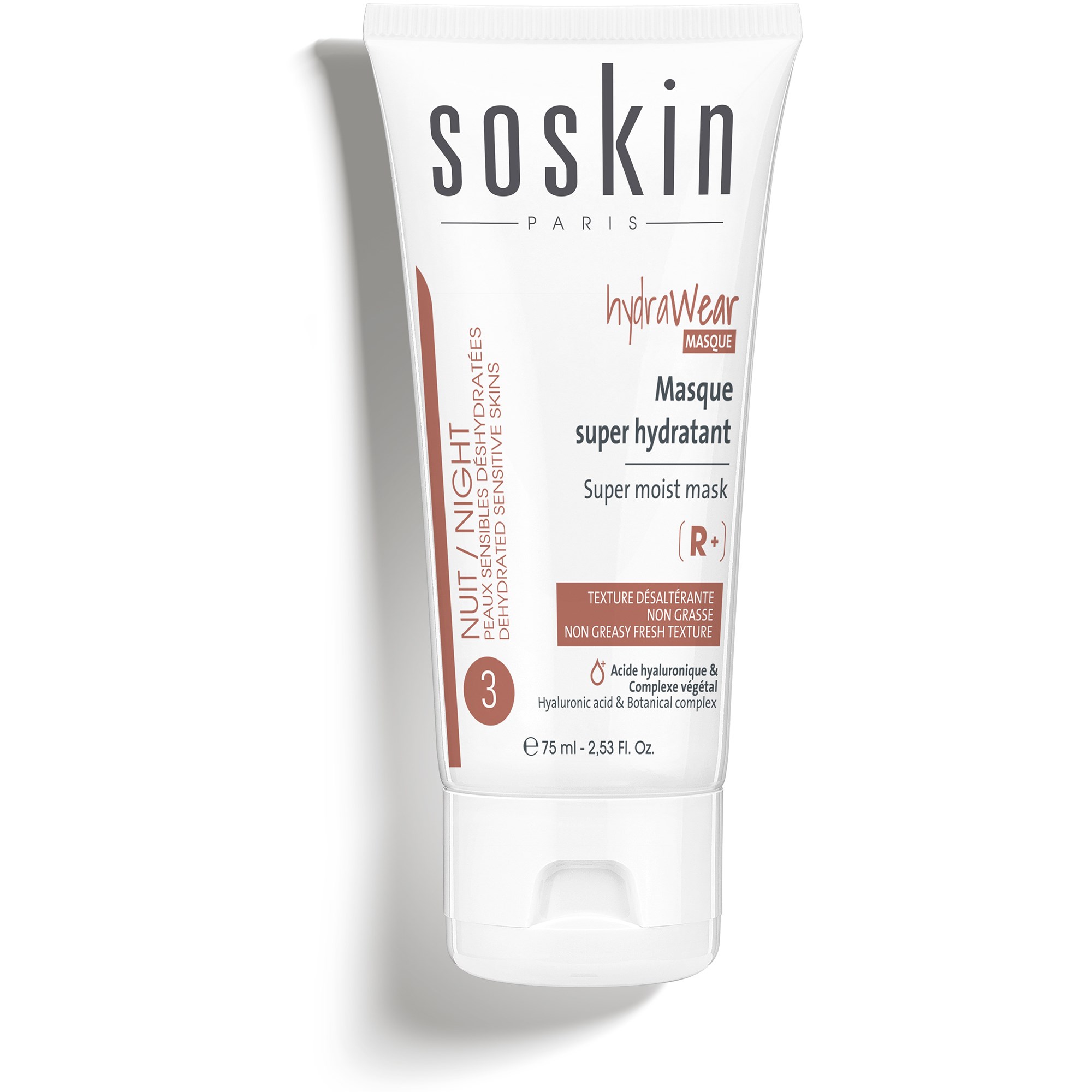Läs mer om SOSkin Restorative Hydrawear Super Moist Mask 75 ml