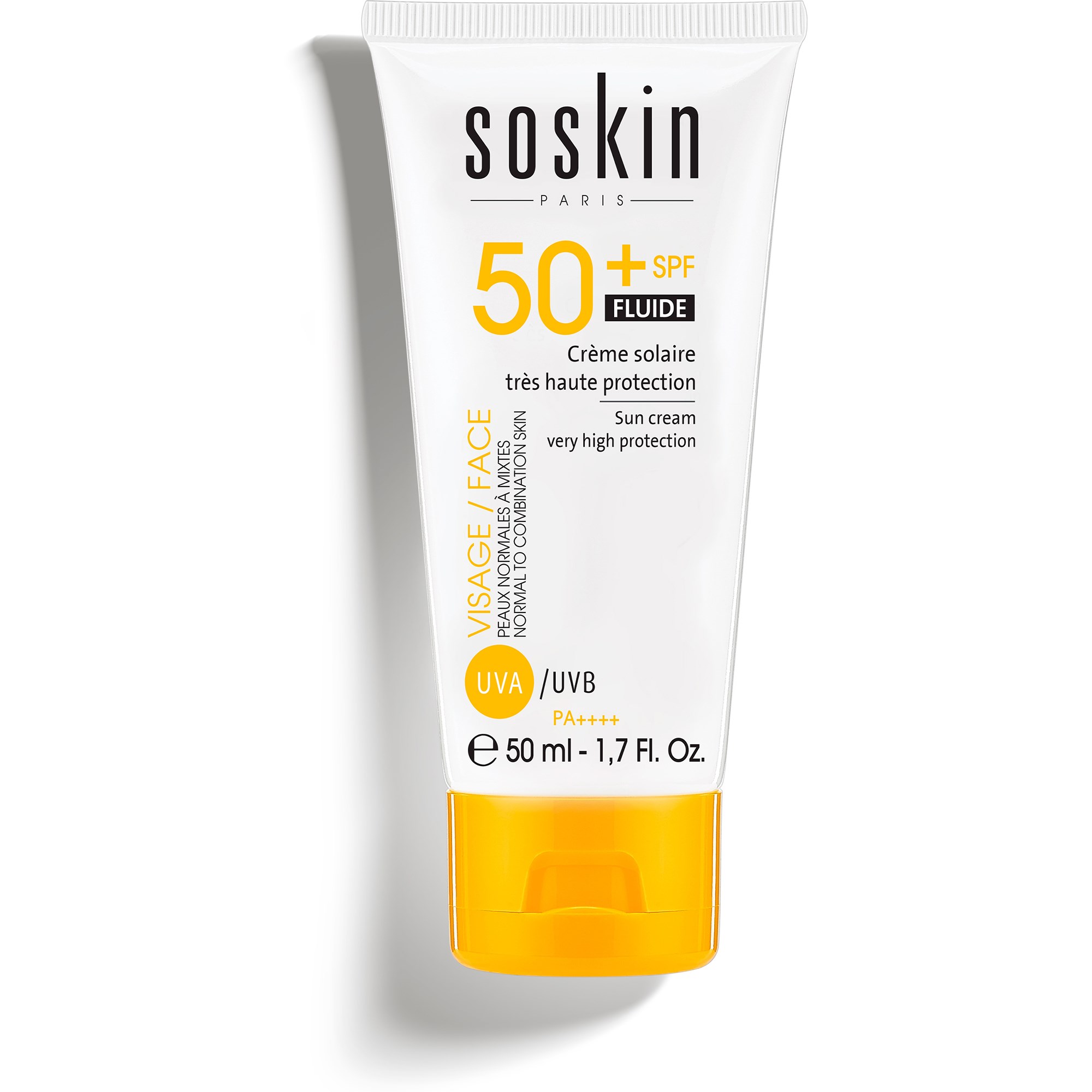 Läs mer om SOSkin Sun Guard Sun Guard SPF50+ Fluid Sun Cream Very High Protection