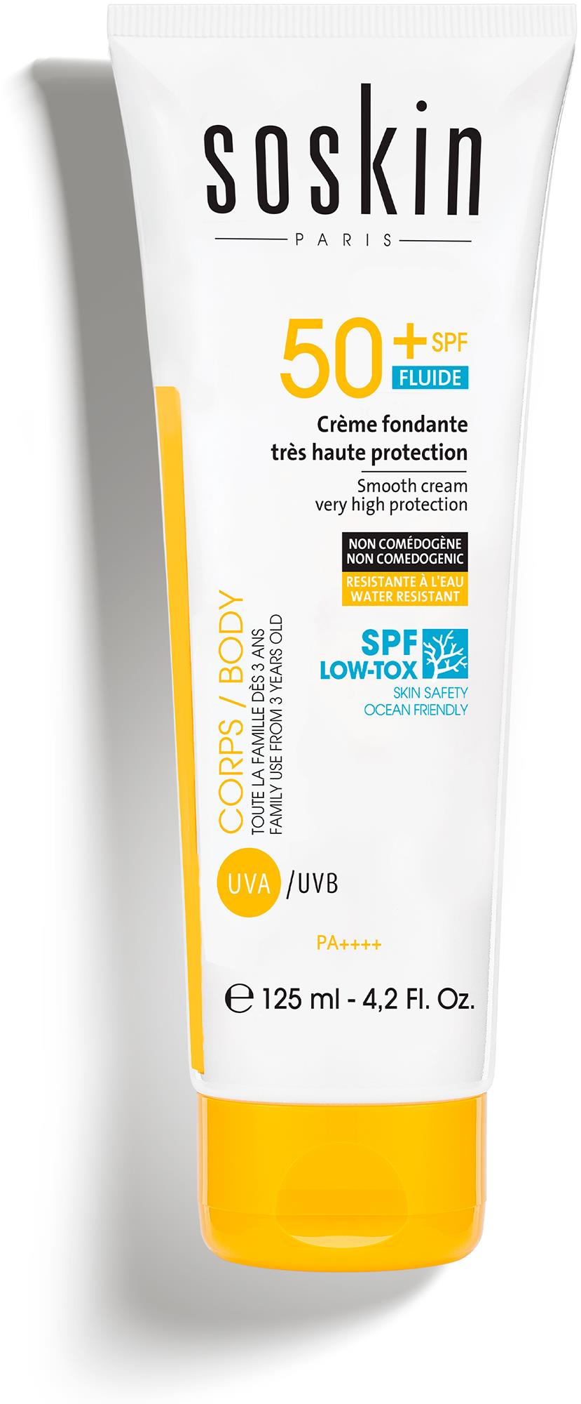 SOSkin Sun Guard Sun Guard SPF50+ Smooth Cream Very High Protection 125 ml