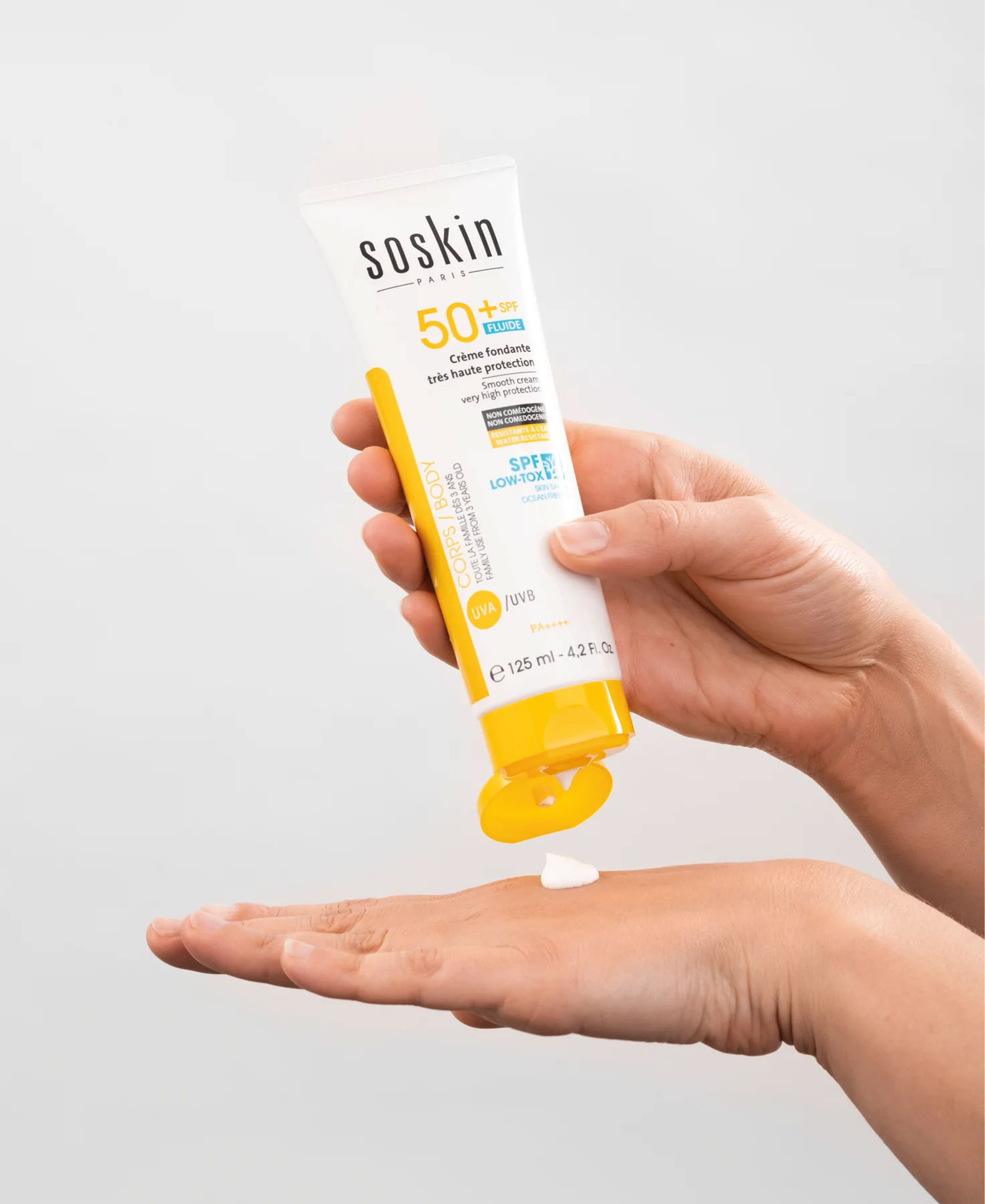 SPF50+ Rich Sun Cream Very High Protection - Soskin