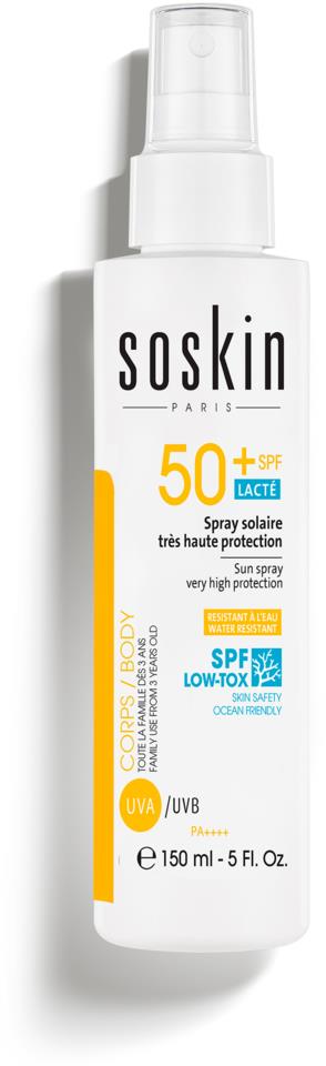 SOSkin Sun Guard SPF50+ Sun Spray Very High Protection 150ml