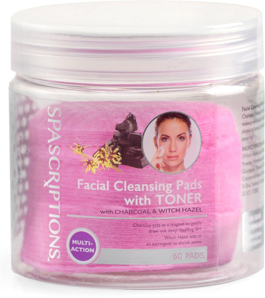 SpaScriptions Facial Cleansing Pads with Toner