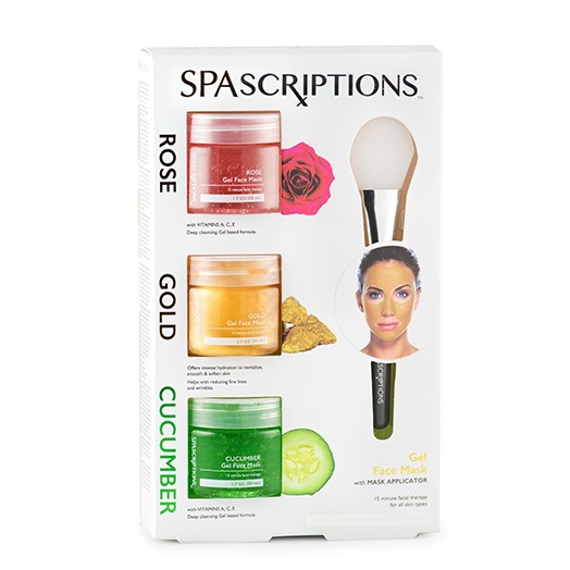 SpaScriptions Gel Mask Set billede