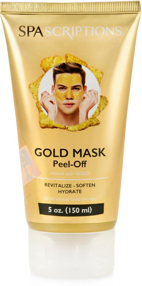 SpaScriptions Peel-Off Gold Mask