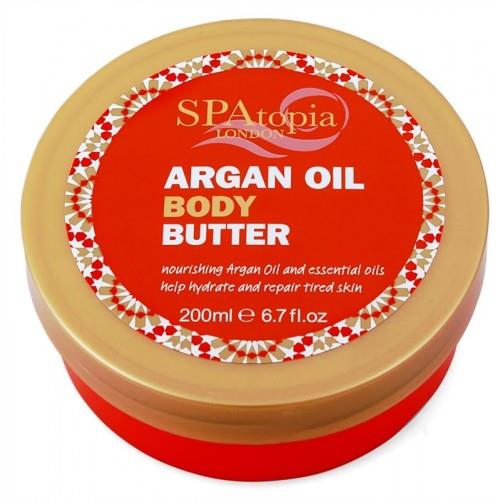 SPAtopia London Argan Oil Body Butter 200 ml