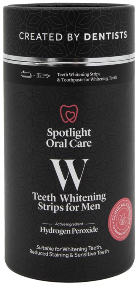 Spotlight Oral Care Mens Teeth Whitening Strips