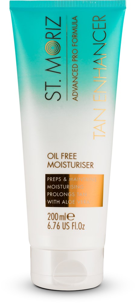 Tuba St. Moriz Advanced Pro Formula Tan Enhancer z aloesem, bez oleju nawilżacz, 200 ml.