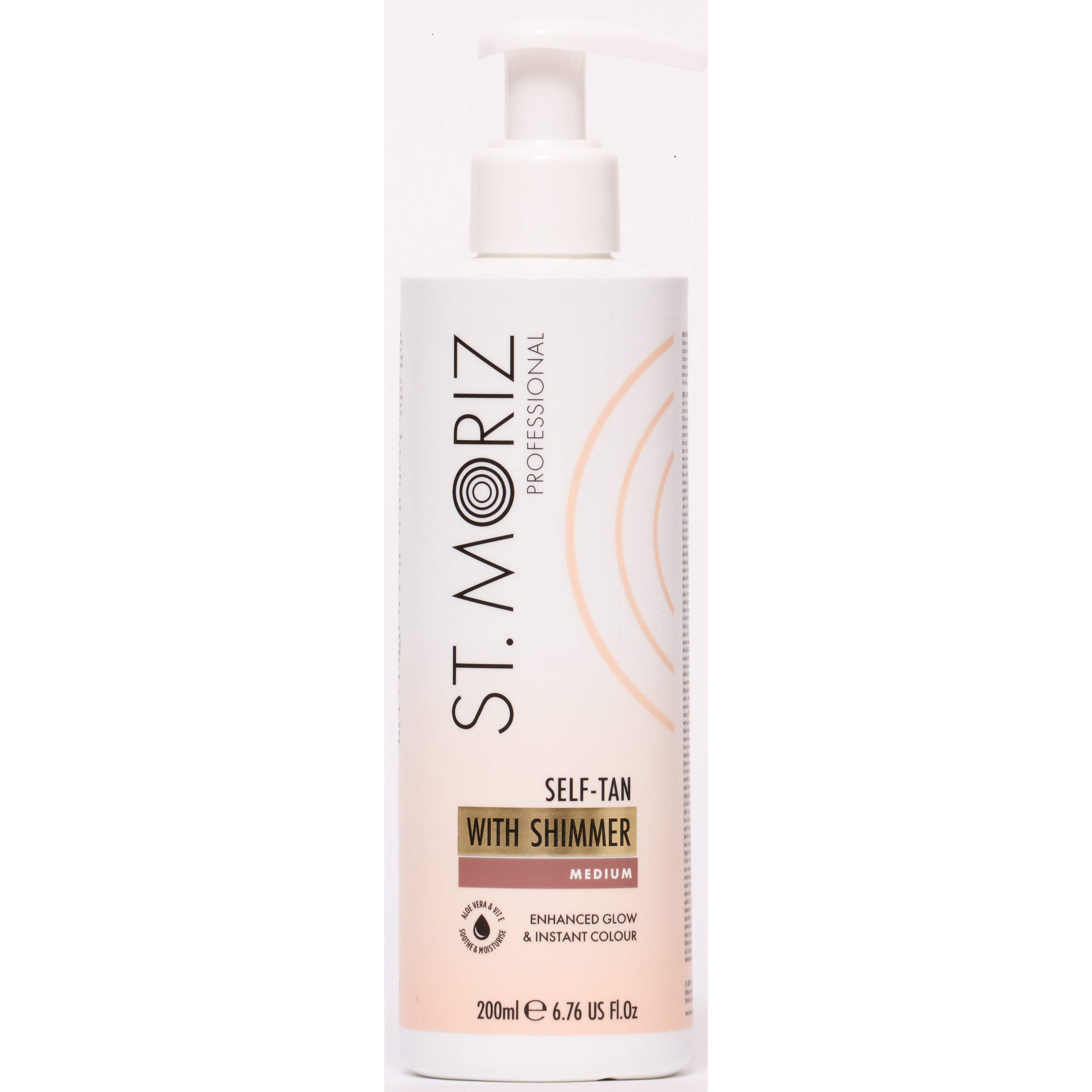St Moriz Insta-Grad Shimmer Tan Medium 200 ml billede