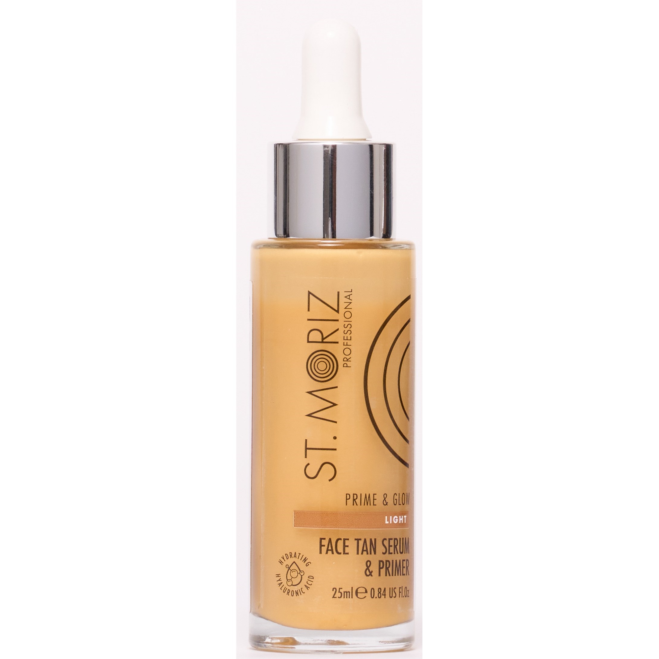 St Moriz Pro Prime & Glow Face Tan Serum Light 25 ml