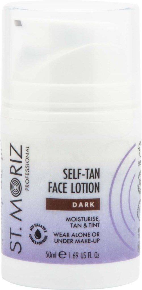St Moriz Pro Self-Tan Face Lotion Dark 50 ml