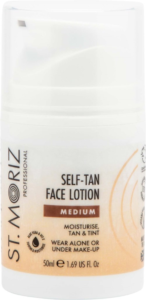 St Moriz Pro Self-Tan Face Lotion Medium 50 ml