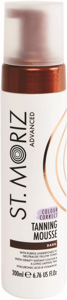 St. Moriz Colour Correcting Tanning Mousse Dark 200ml