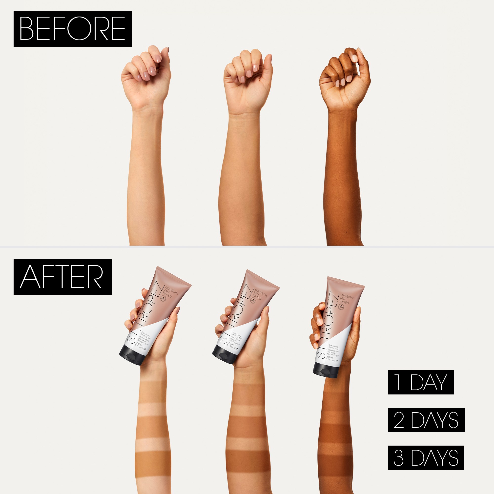 ST. Tropez Gradual Tan Tinted Daily Firming Lotion 200 ml (obrázok 3)