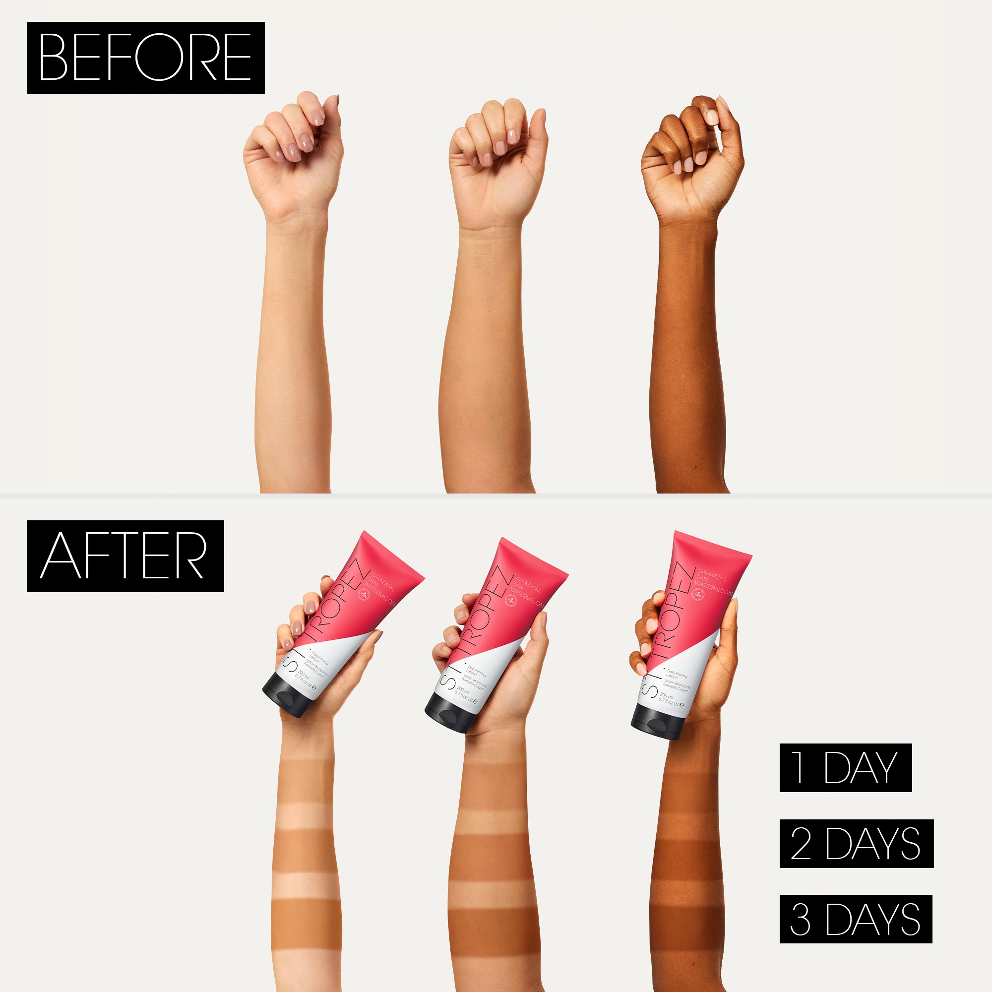 ST. Tropez Gradual Tan Watermelon Daily Firming Lotion 200 ml (obrázok 3)