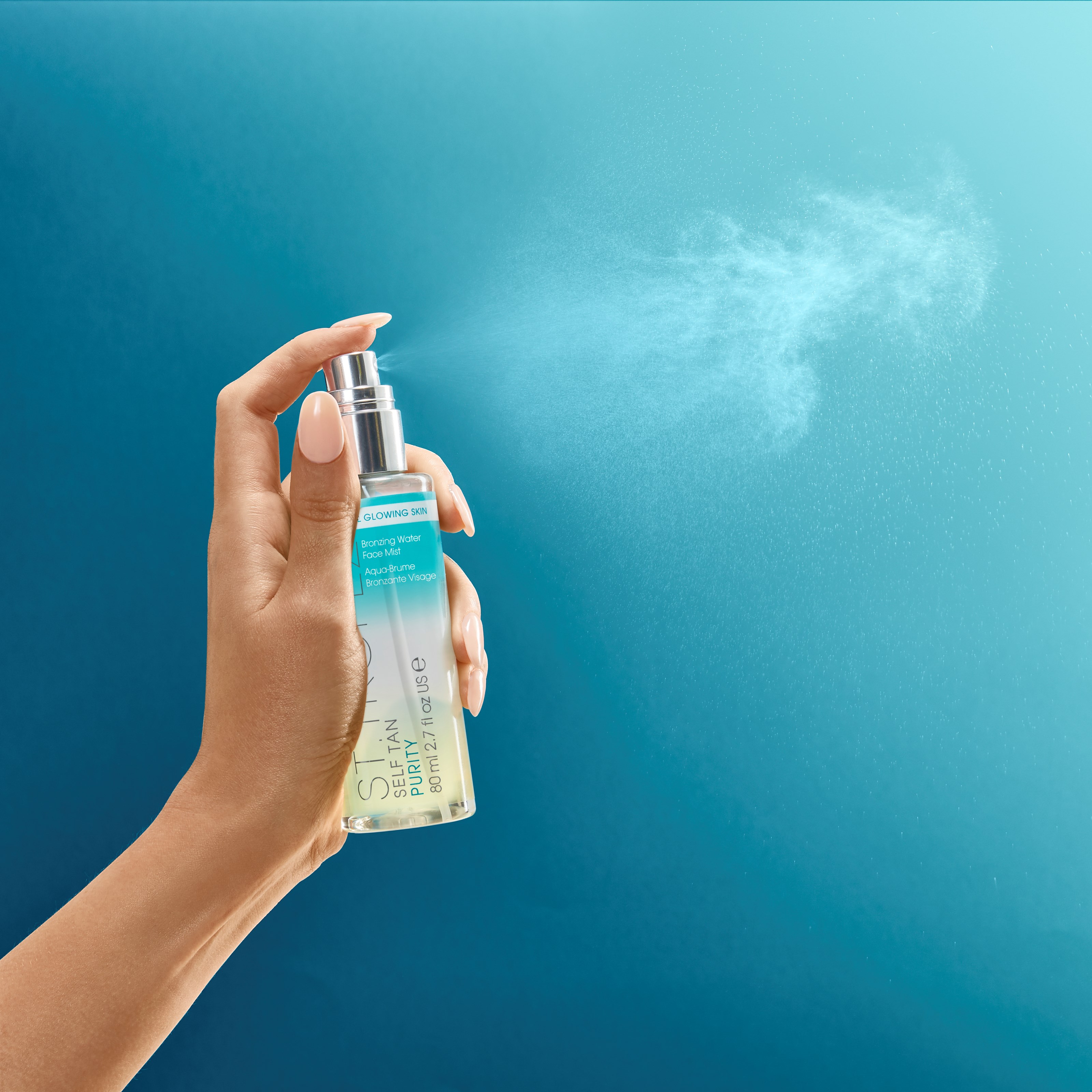 ST. Tropez Purity Bronzing Water Face Mist 80 ml (obrázok 3)