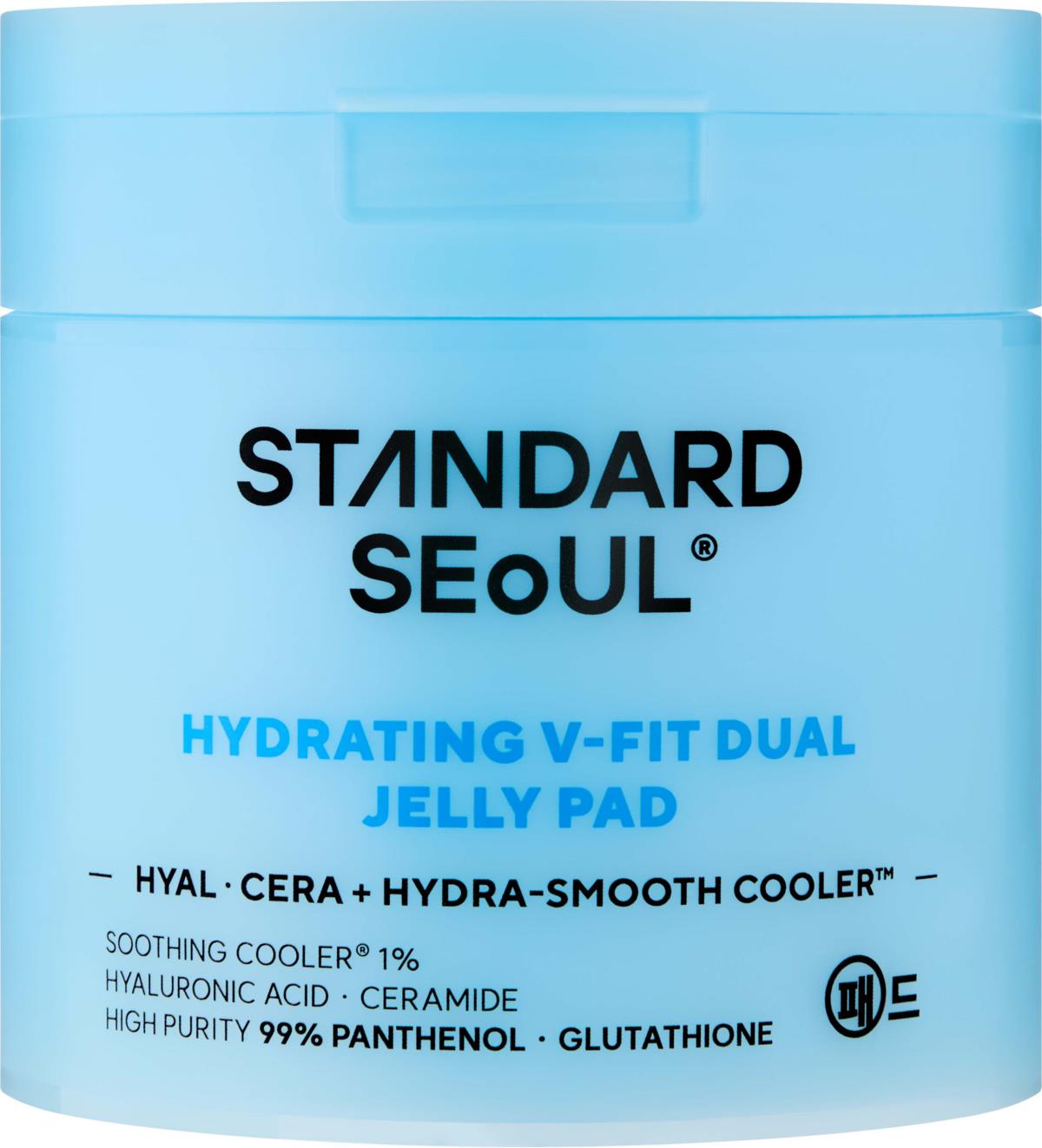 jelly vit with glutathione Standard Seoul Hydrating V-Fit Dual Pad فوائد الجلوتاثيون لتفتيح البشرة Size:500 MCG - 60 Capsules Brand_Protocol For Life Balance