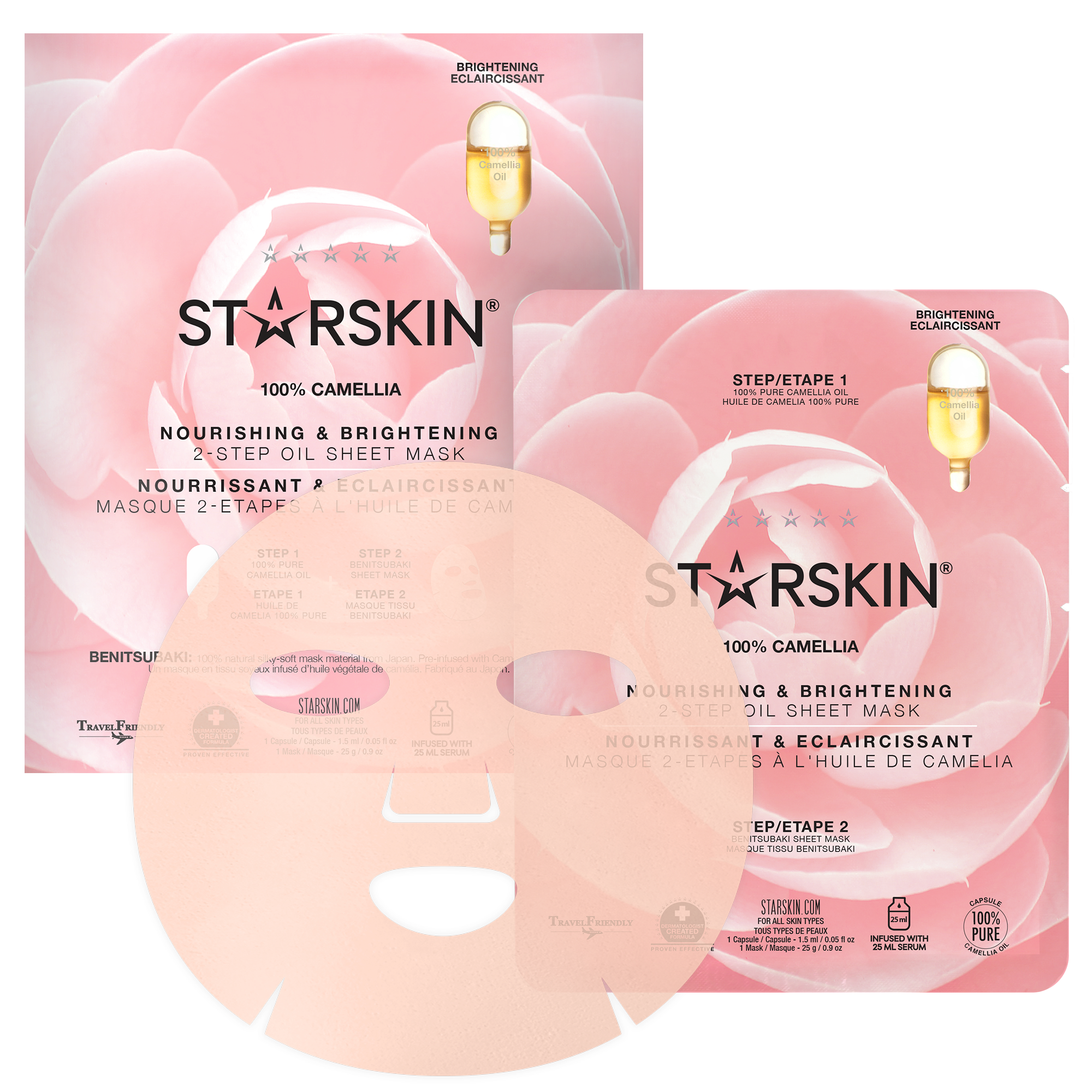Bilde av Starskin Essentials 100% Camellia Nourishing & Brightening