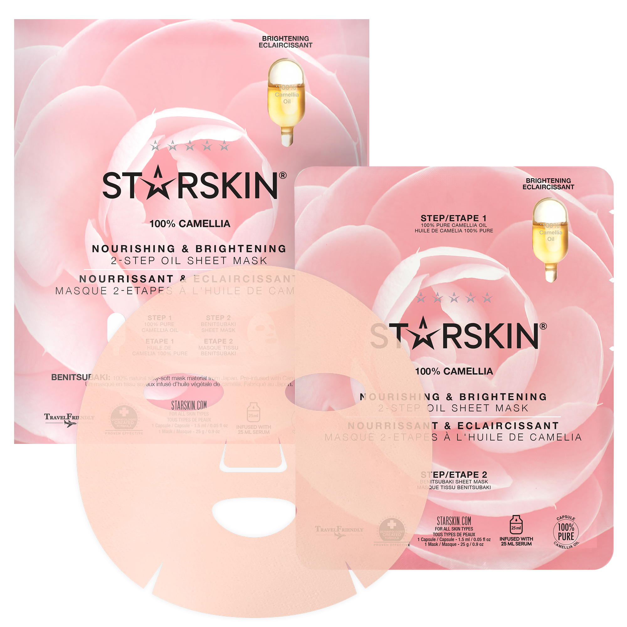 Starskin Essentials 100% Camellia Nourishing & Brightening billede